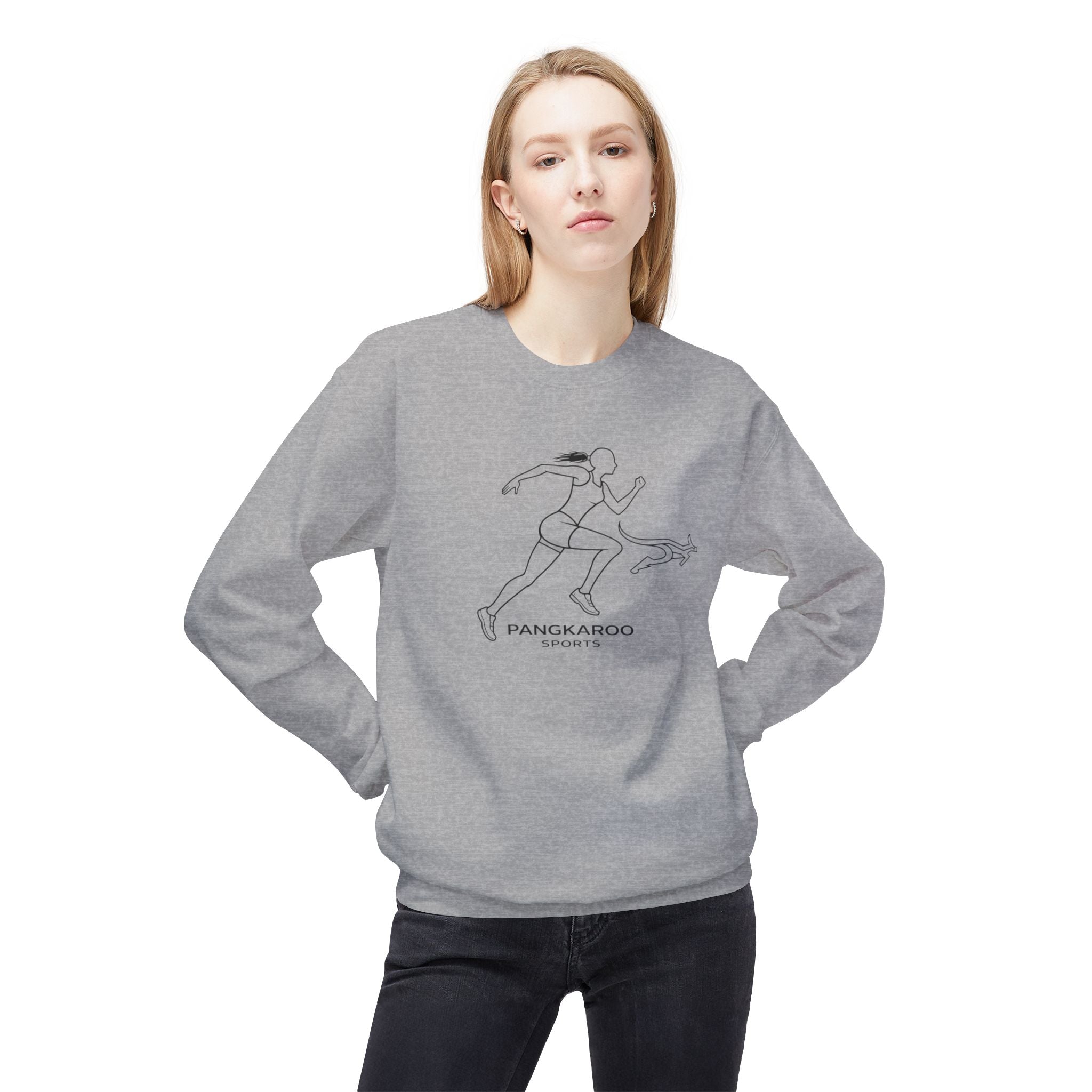 Pangkaroo Unisex Fleece Crewneck Sweatshirt