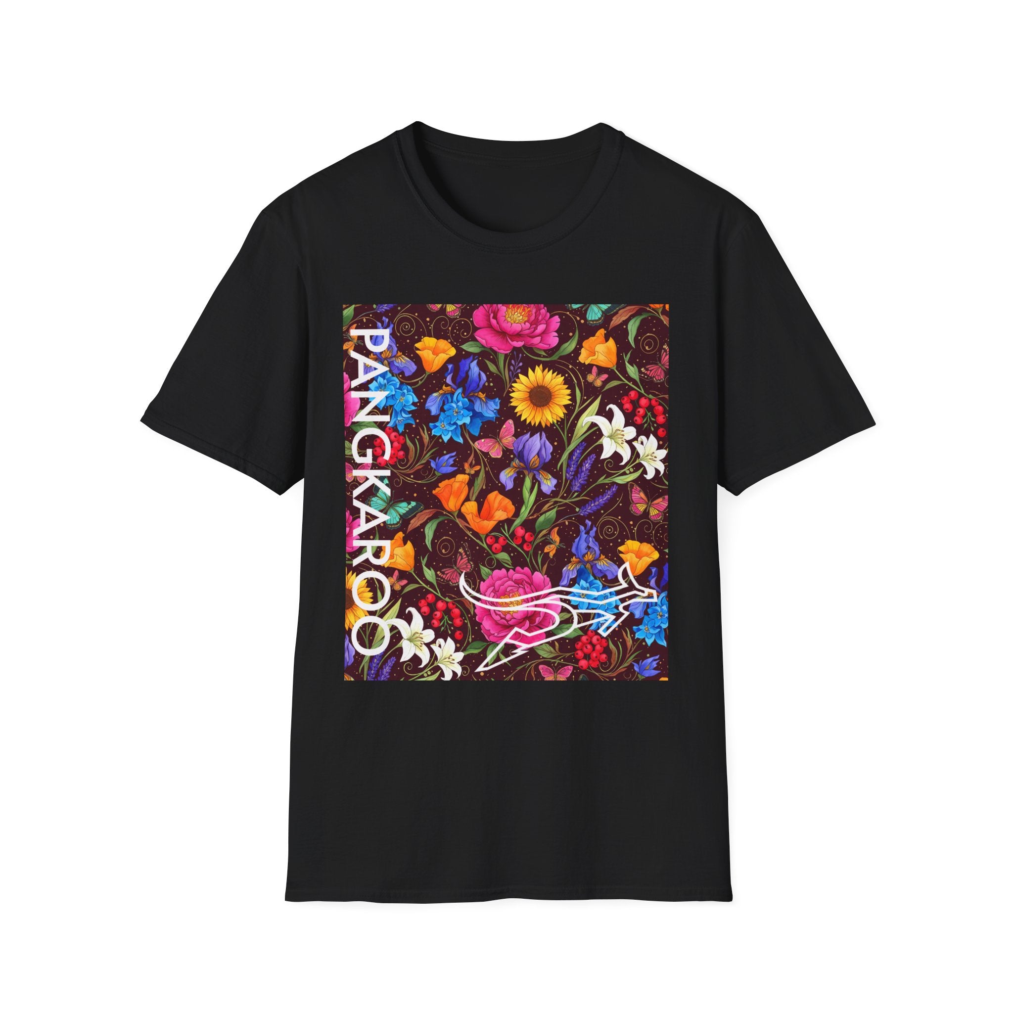 Floral Pangkaroo Artwork T-Shirt