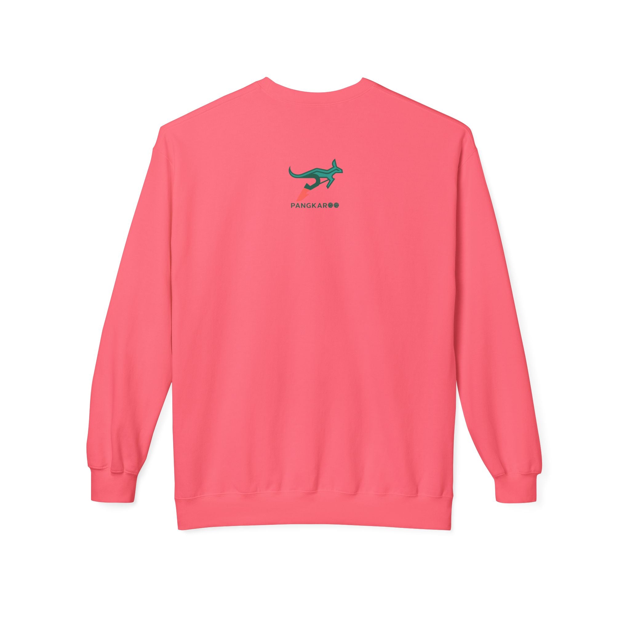 Pickleball Love Crewneck Sweatshirt — Neon Ball Graphic