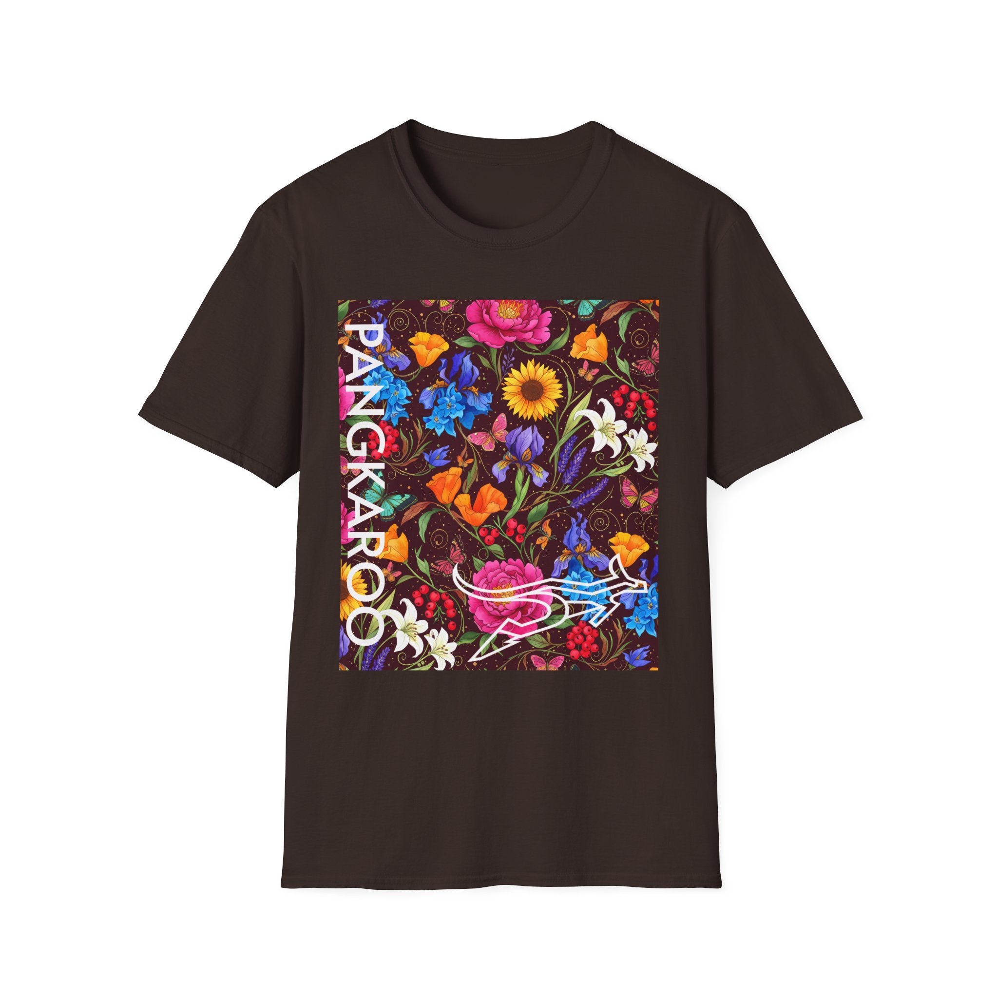 Floral Pangkaroo Artwork T-Shirt