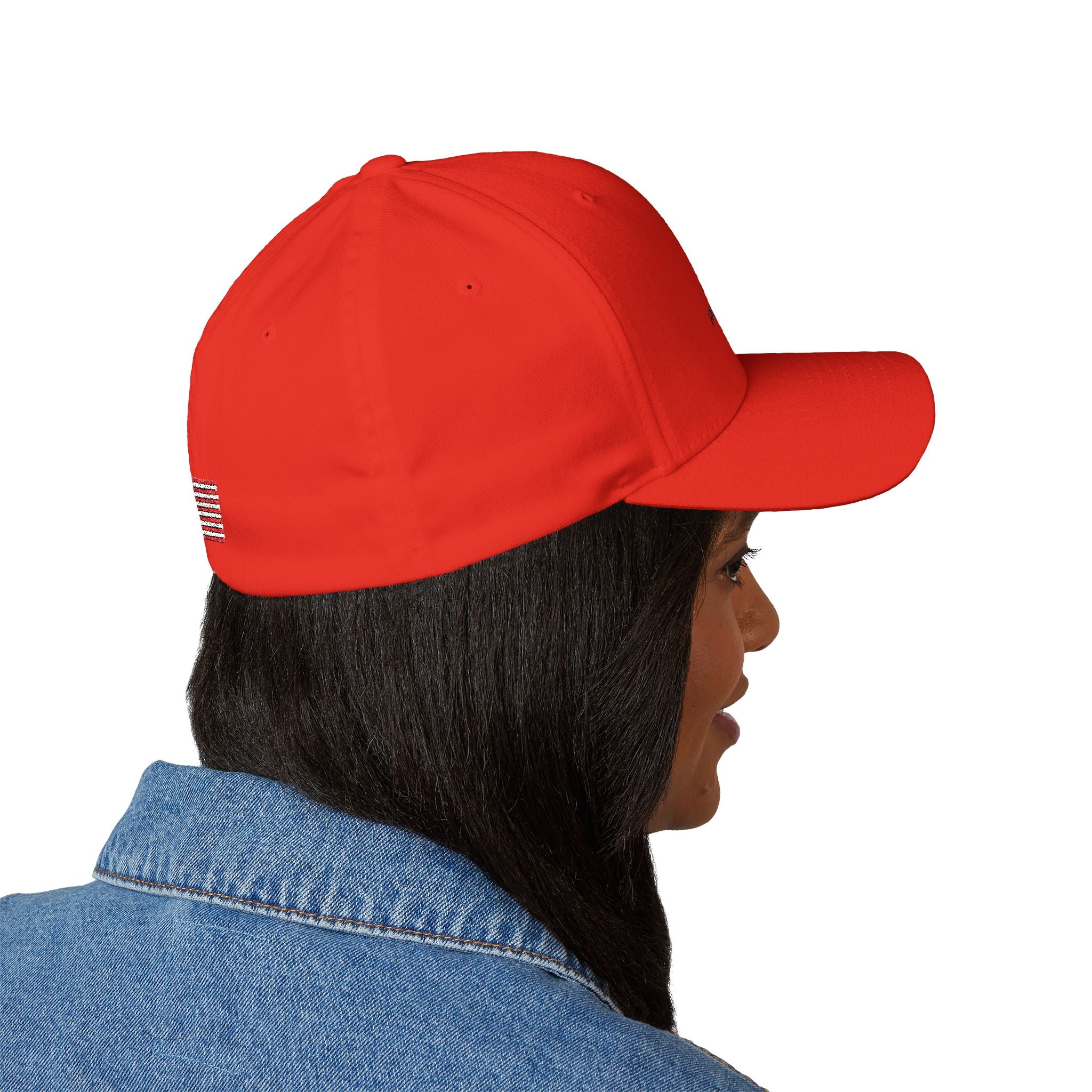 Embroidered Pangkaroo Logo Cap — Structured Closed-Back Baseball Hat