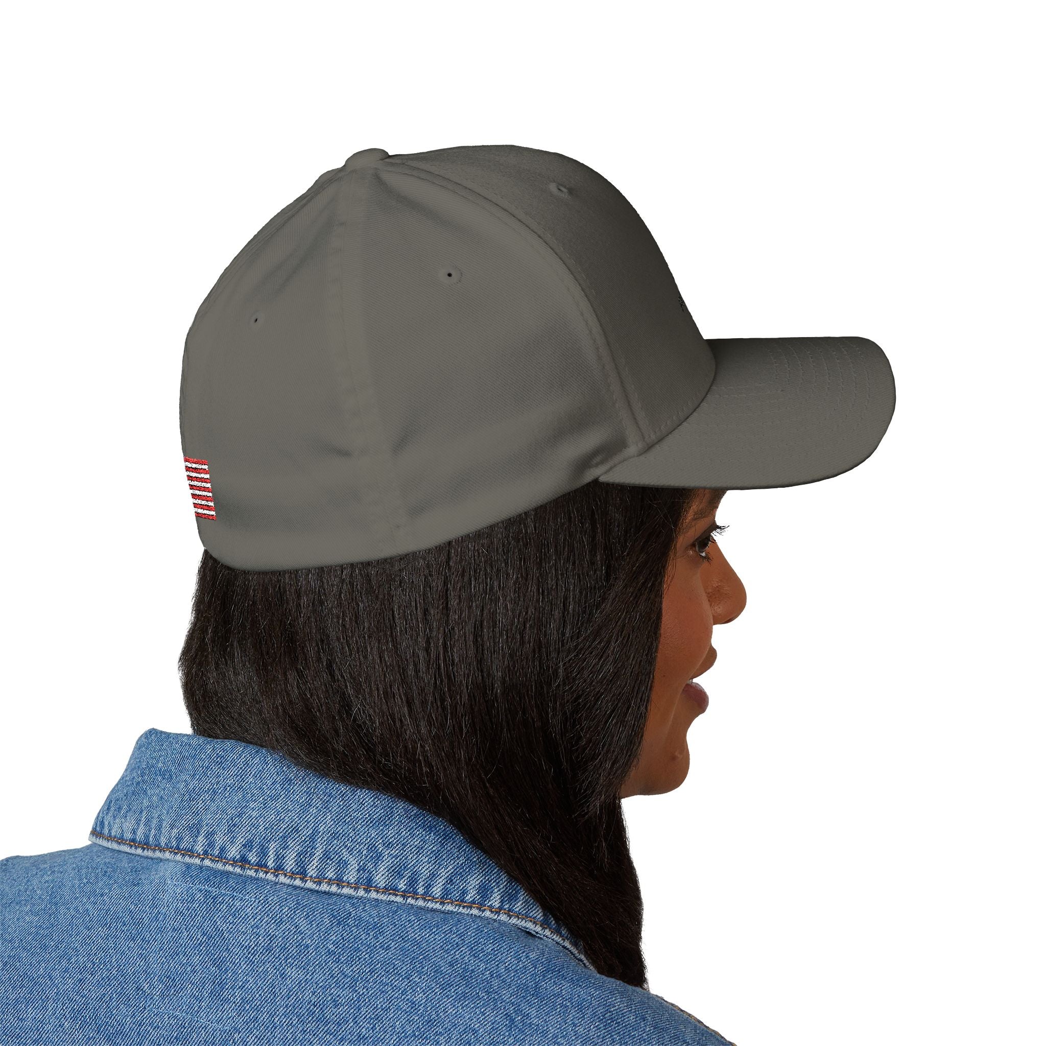 Embroidered Pangkaroo Logo Cap — Structured Closed-Back Baseball Hat