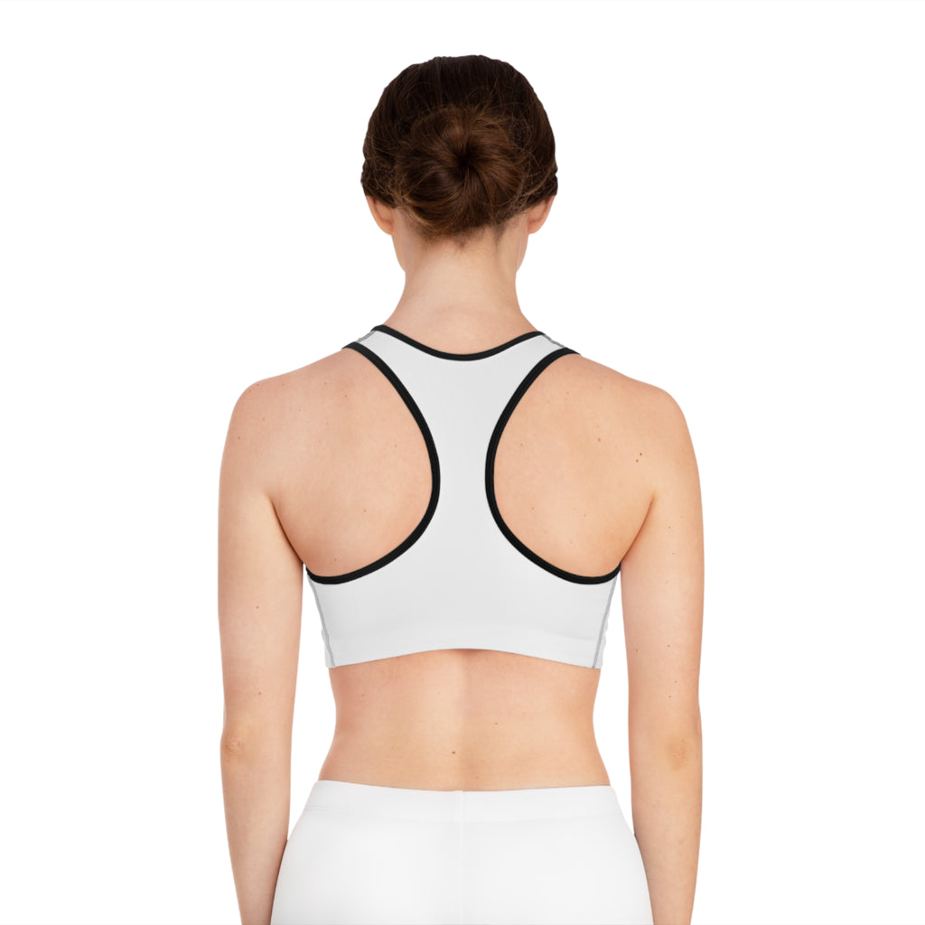 Pangkaroo Logo Sports Bra — Minimal Activewear Crop Top