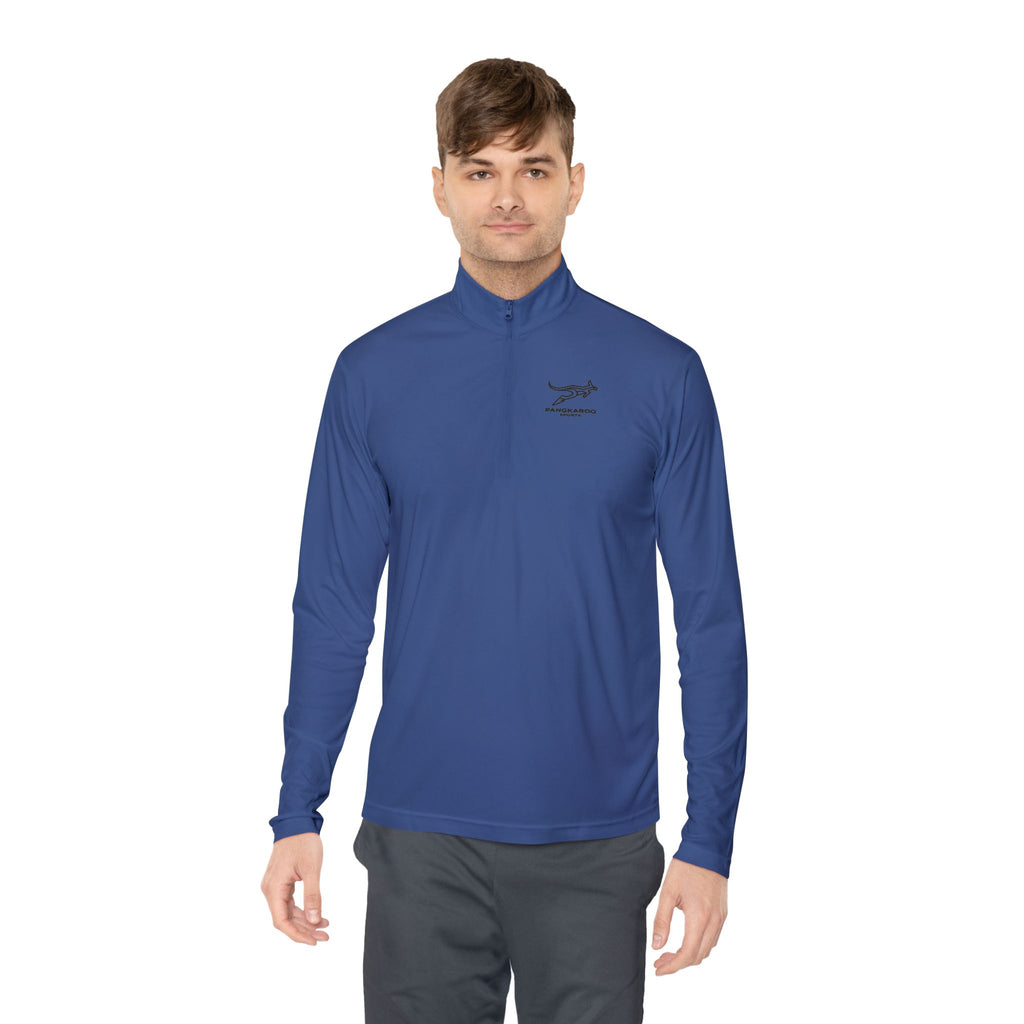 Quarter-Zip Pullover — Pangkaroo Logo