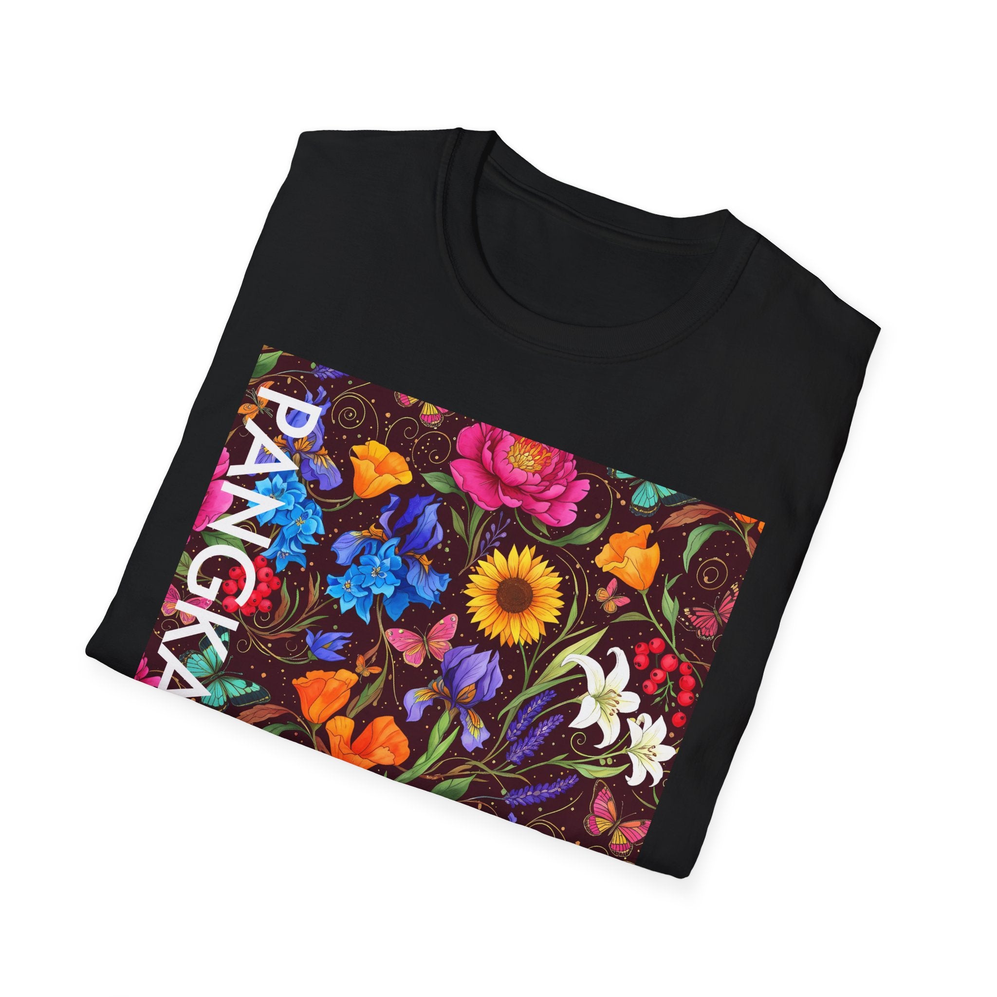 Floral Pangkaroo Artwork T-Shirt