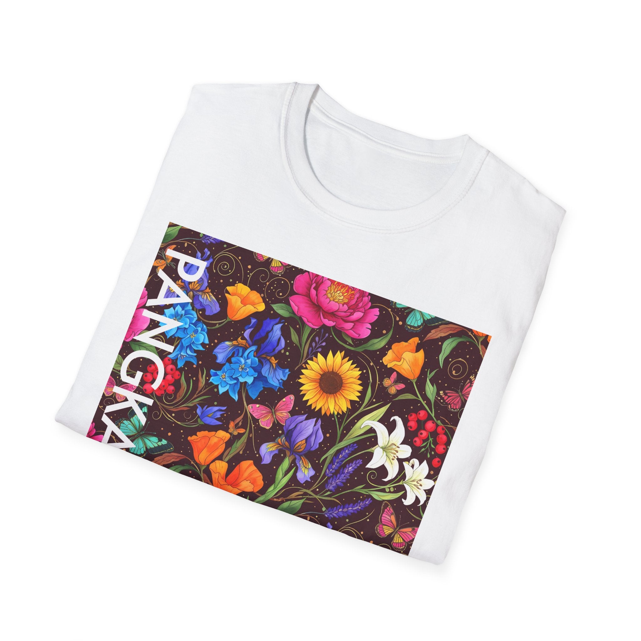 Floral Pangkaroo Artwork T-Shirt