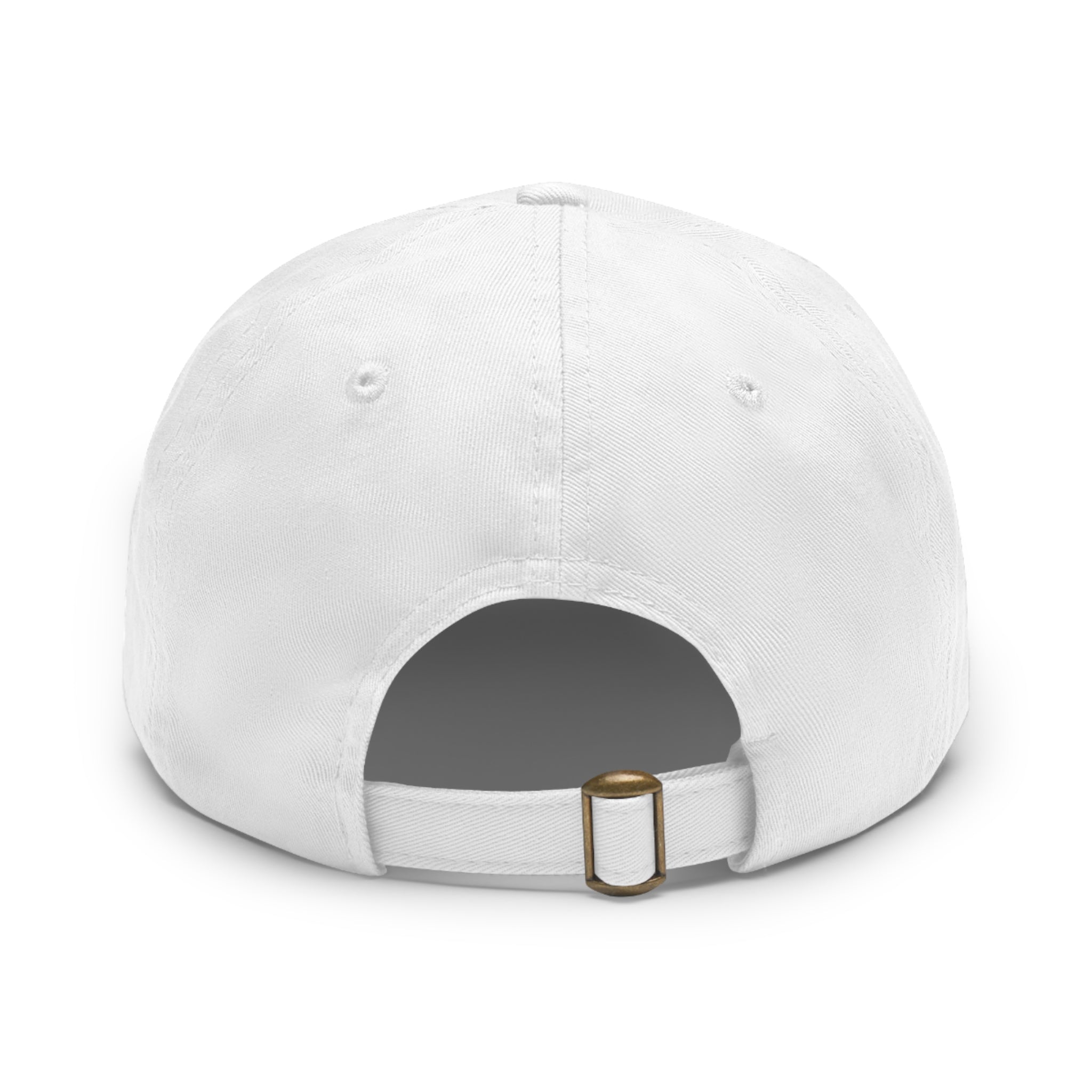 Tennis Dad Hat — "Built for the Rally" Leather Patch Cap