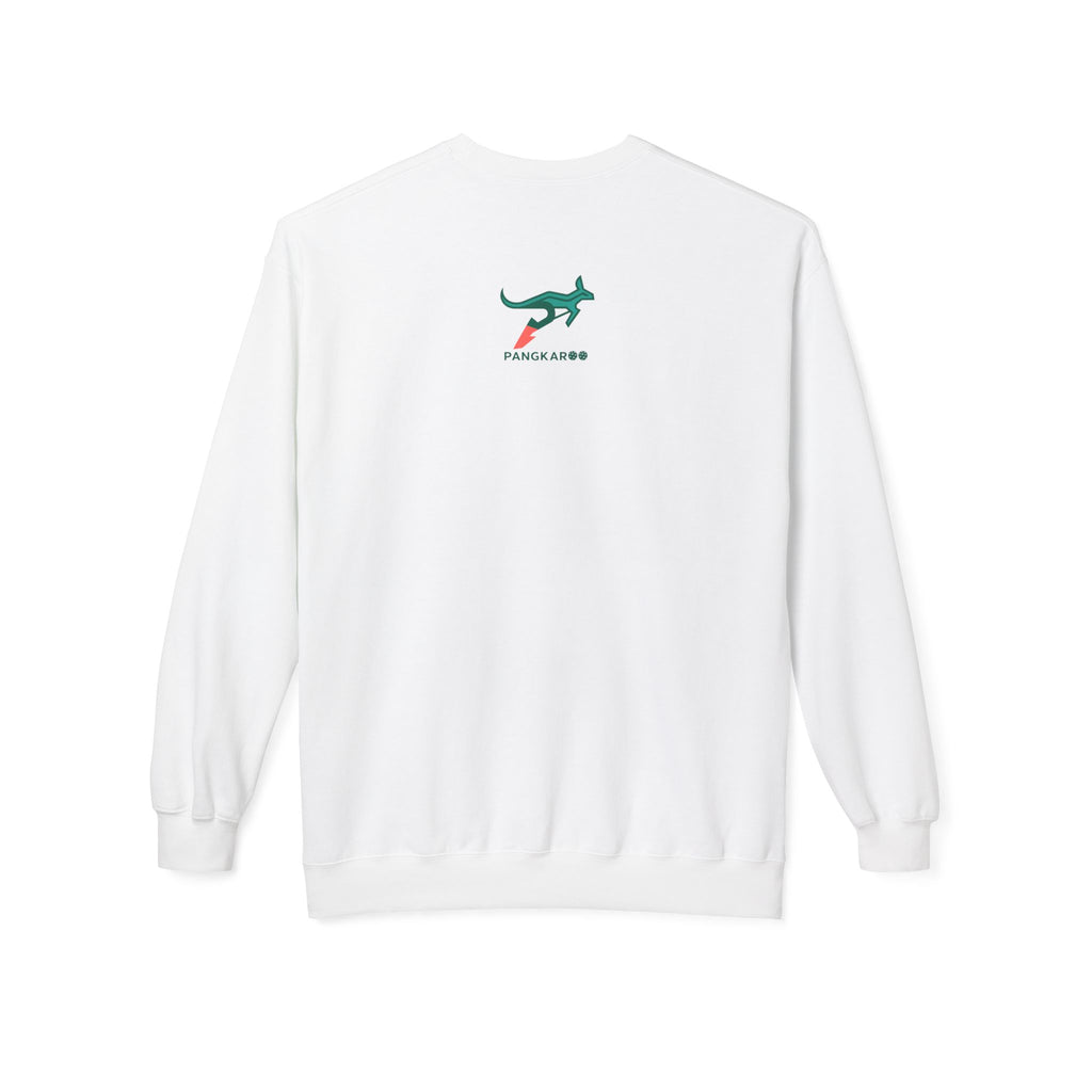 Pickleball Love Crewneck Sweatshirt — Neon Ball Graphic