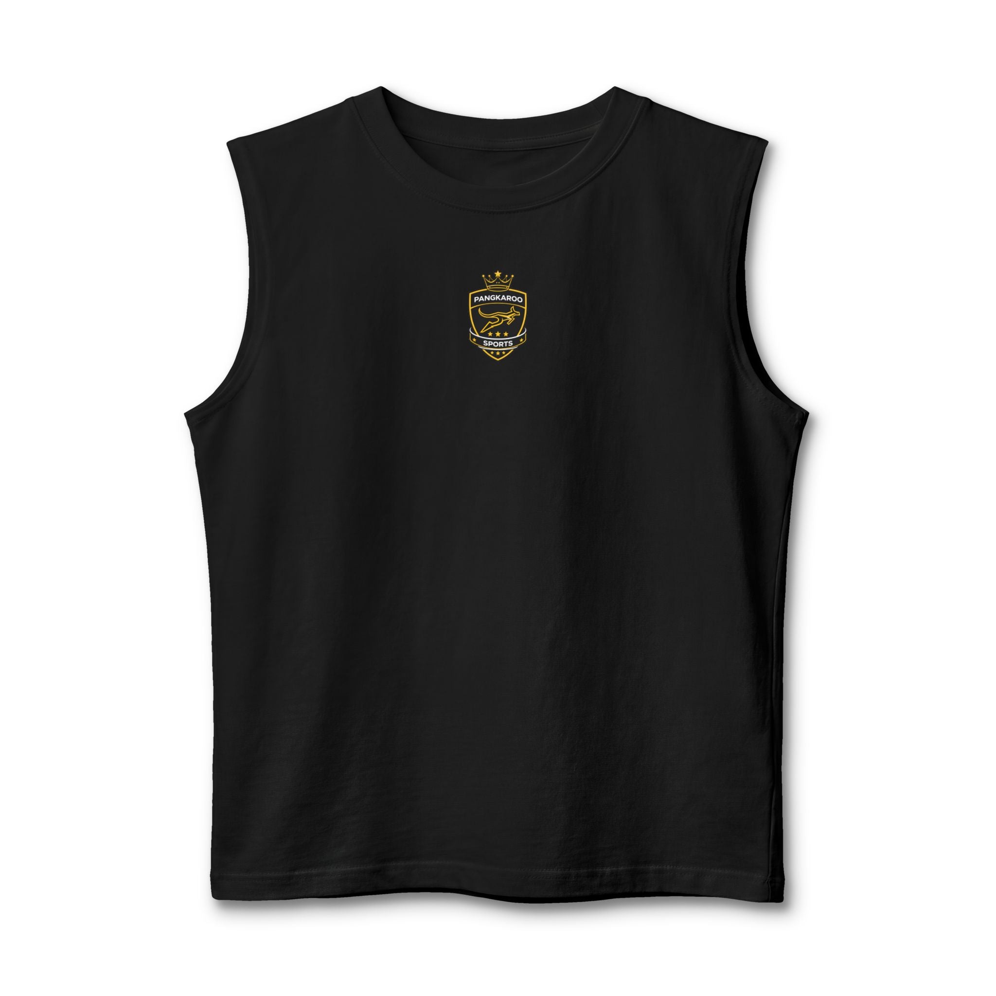 Crown Crest Muscle Tank — Vintage Shield Logo