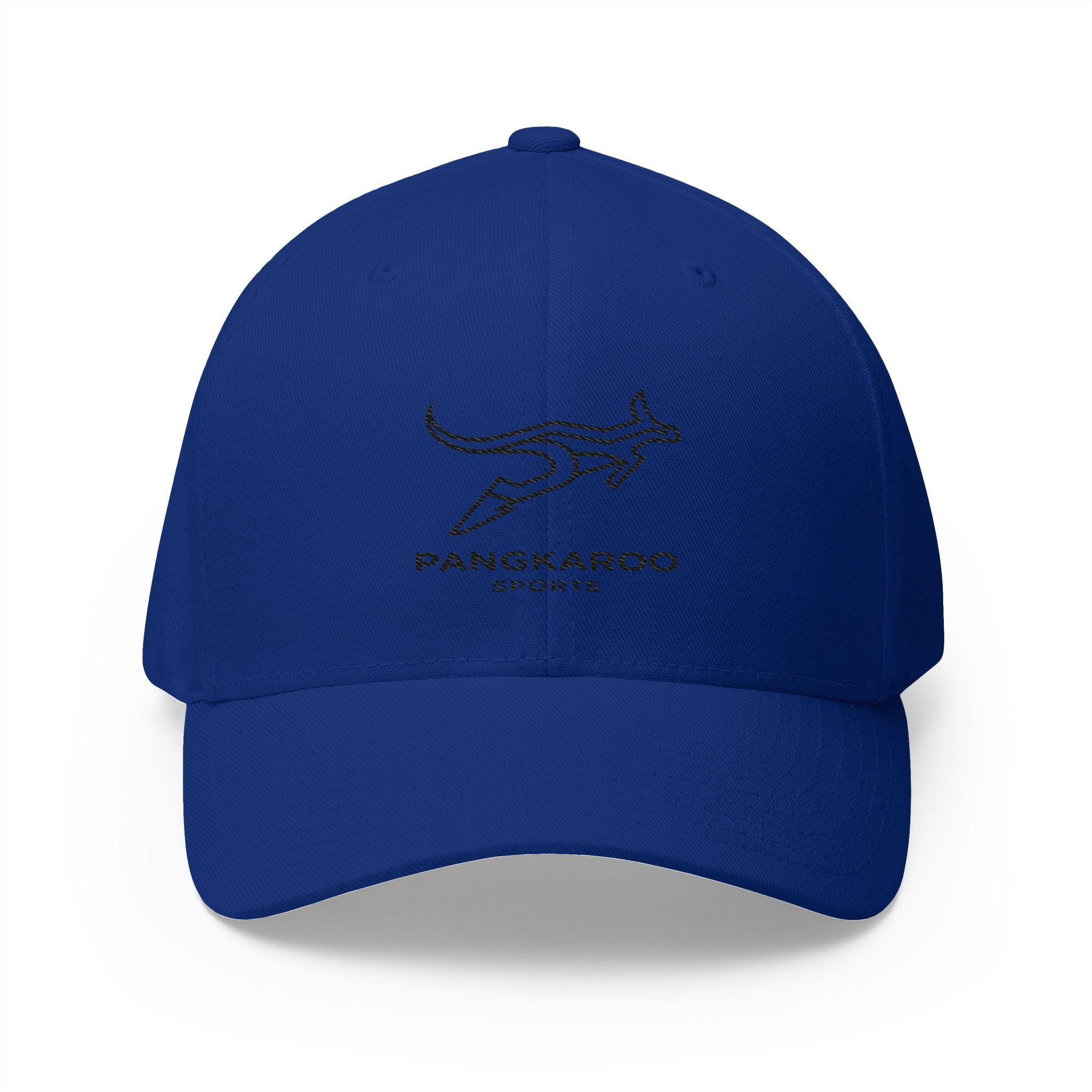 Embroidered Pangkaroo Logo Cap — Structured Closed-Back Baseball Hat