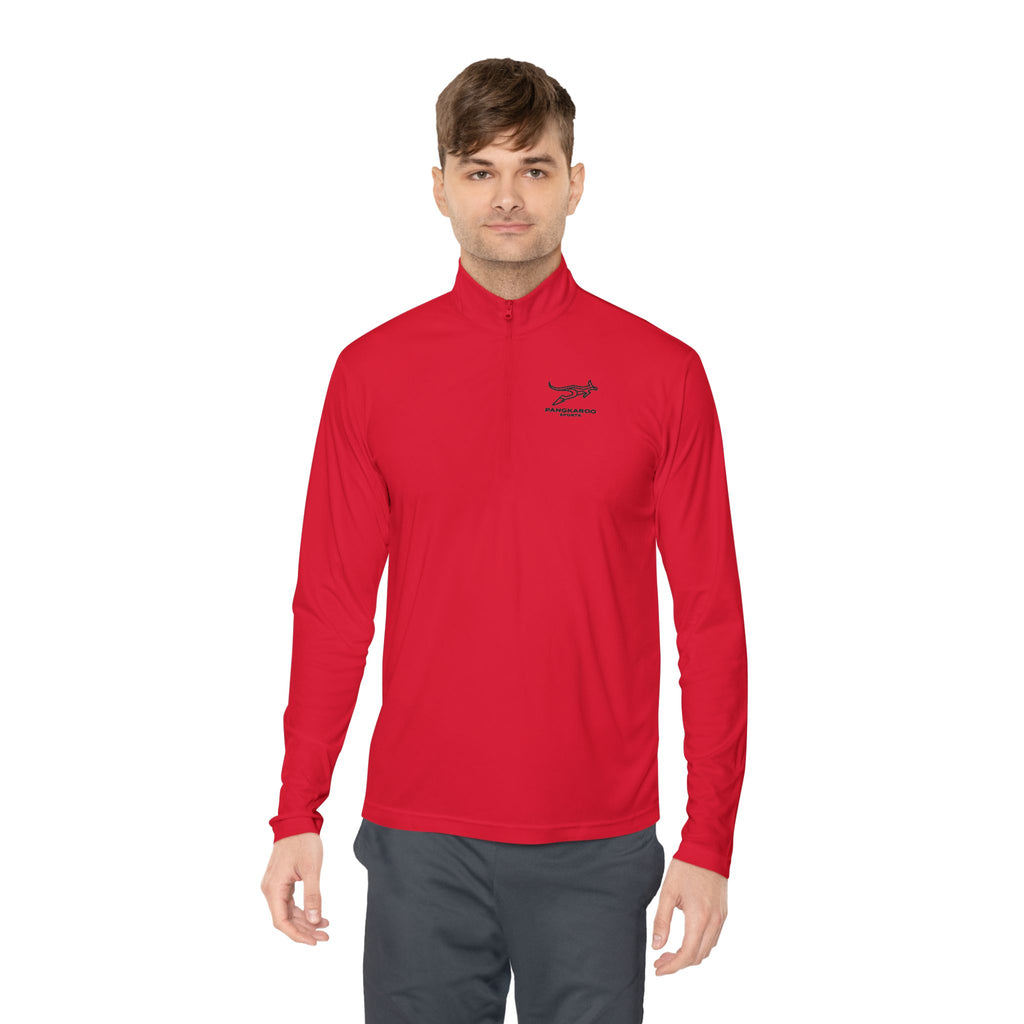 Quarter-Zip Pullover — Pangkaroo Logo