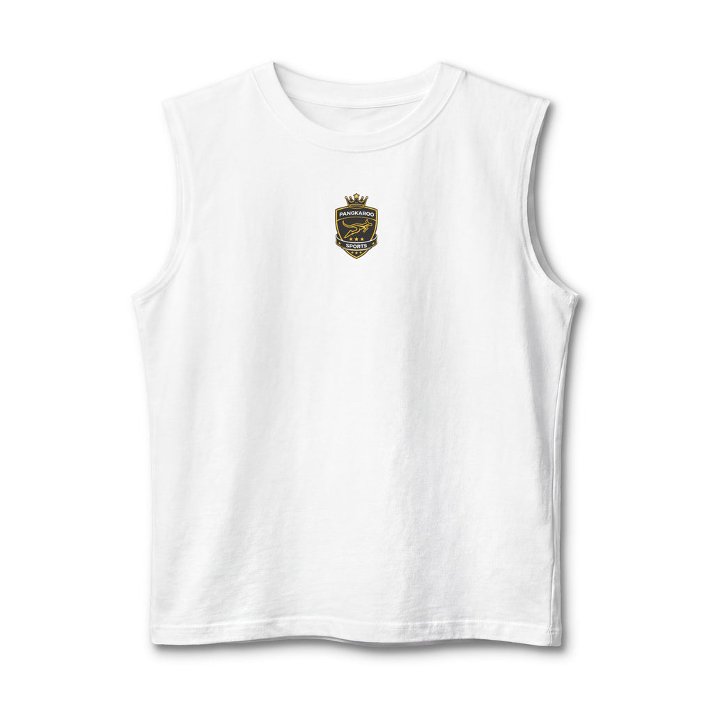 Crown Crest Muscle Tank — Vintage Shield Logo