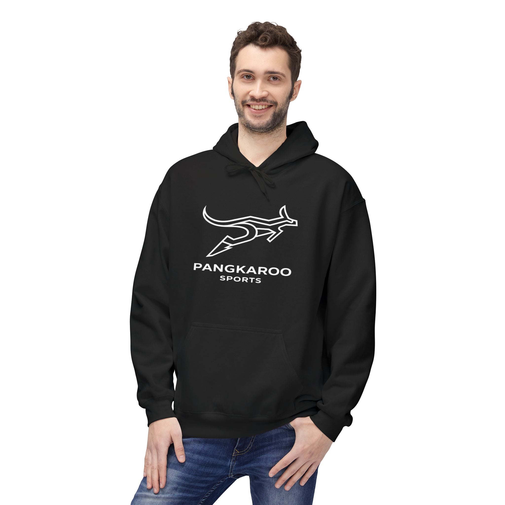 Pangkaroo Sports Hoodie — Minimal Logo Athletic Pullover