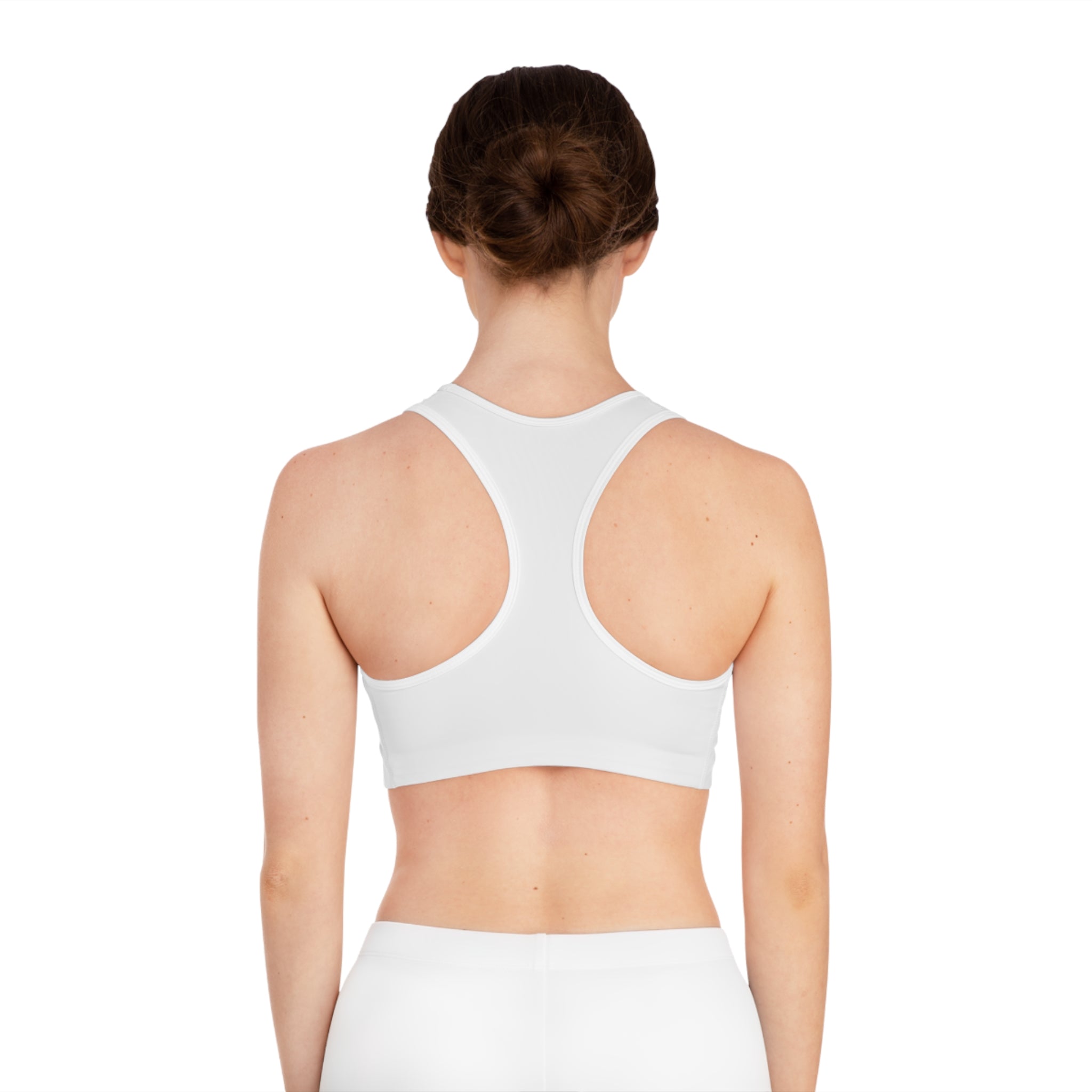 Pangkaroo Logo Sports Bra — Minimal Activewear Crop Top