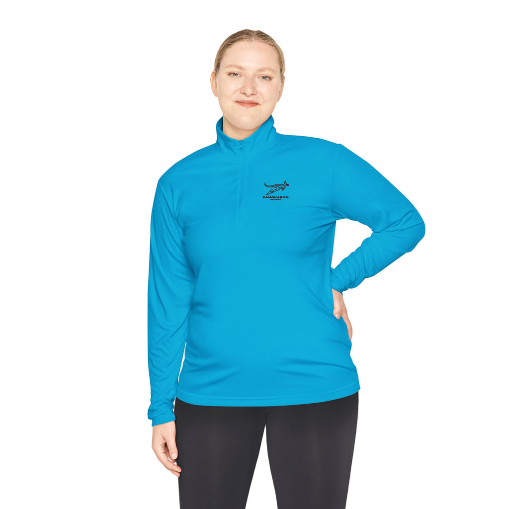 Quarter-Zip Pullover — Pangkaroo Logo