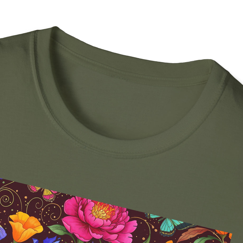Floral Pangkaroo Artwork T-Shirt