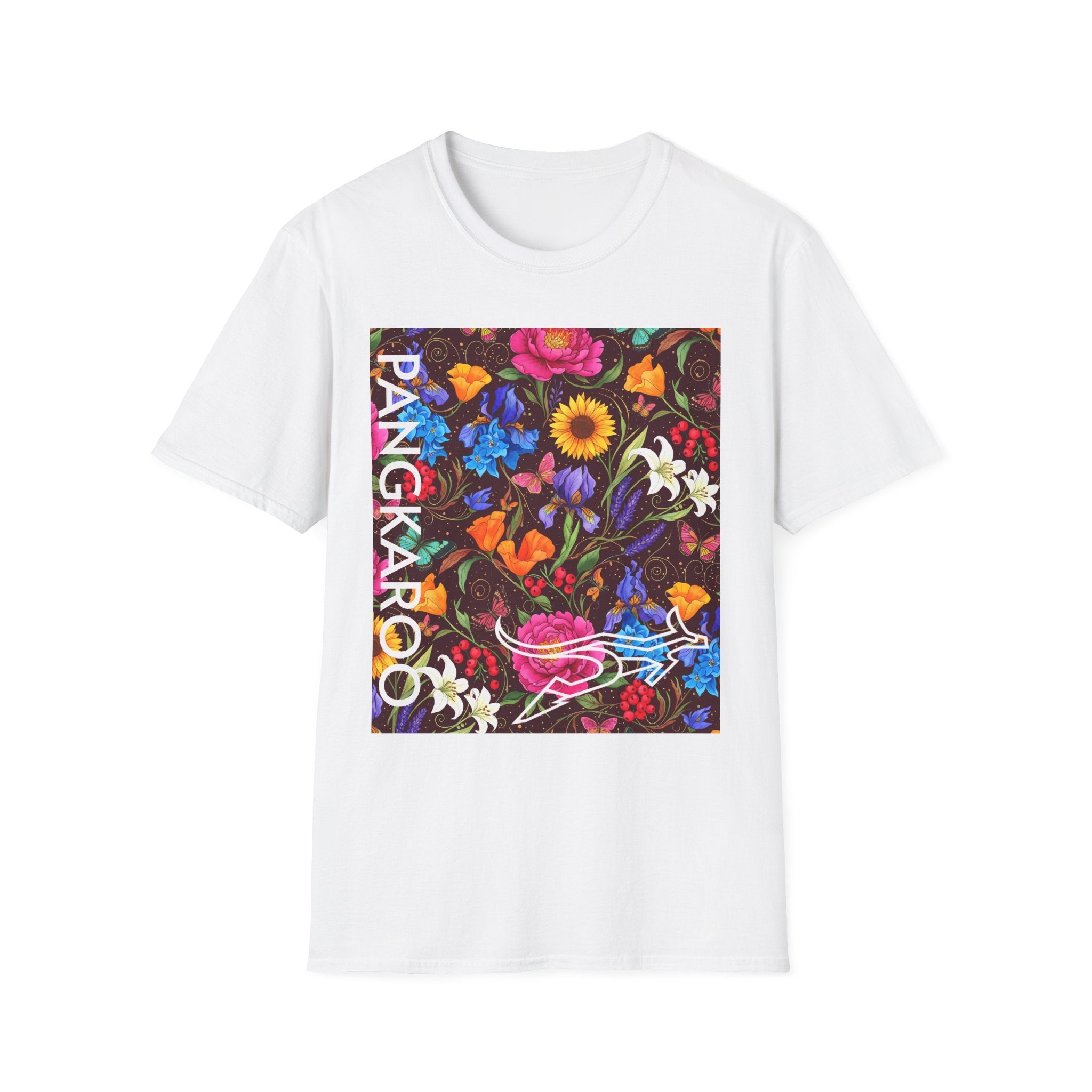 Floral Pangkaroo Artwork T-Shirt